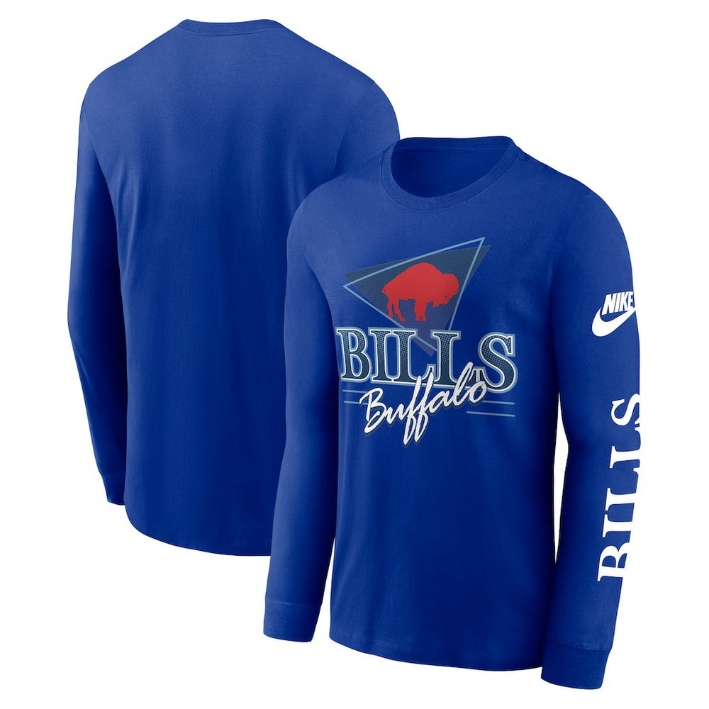 Buffalo Bills Nike Rewind Long Sleeve T-Shirt