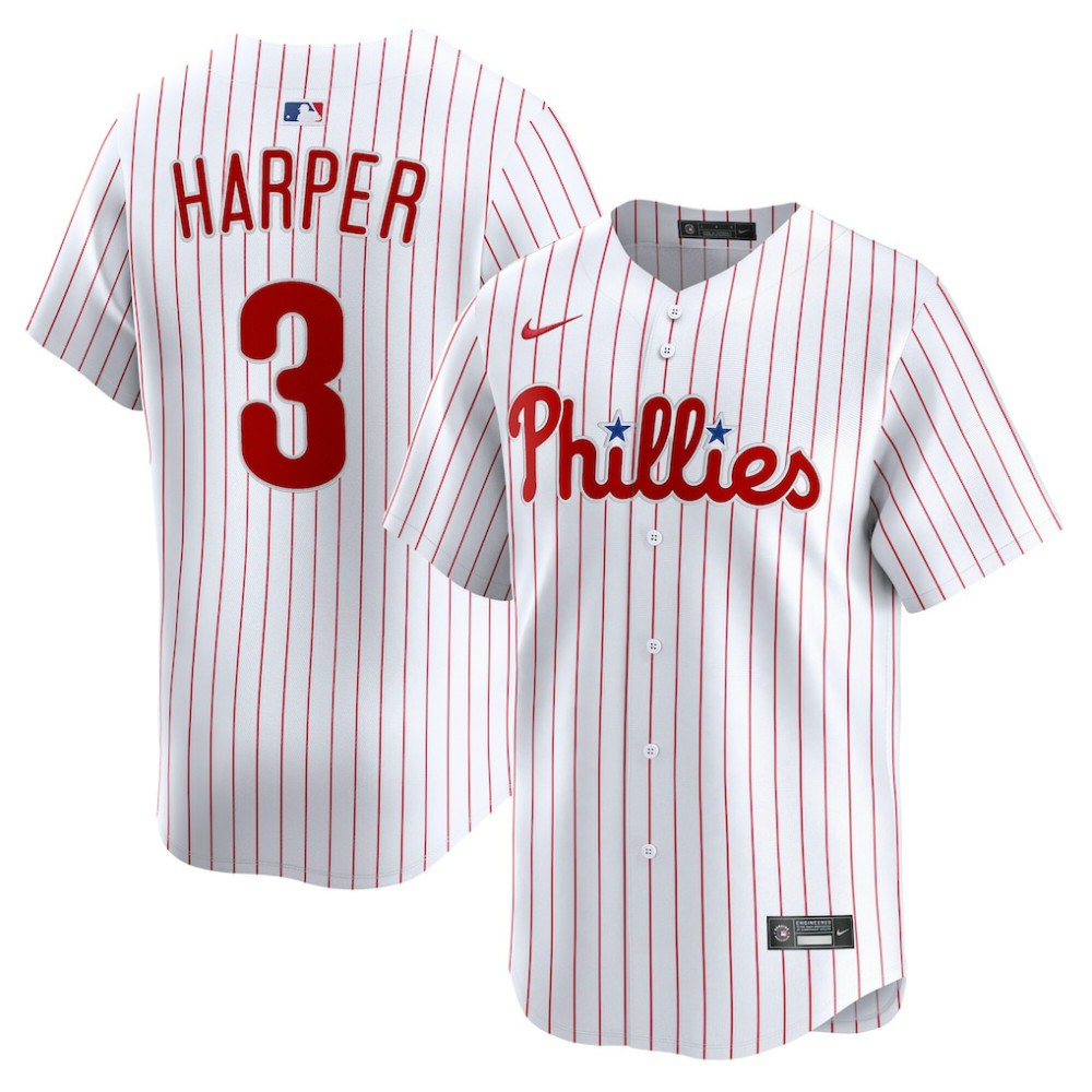 Bryce Harper Philadelphia Phillies Nike Home Limited Player Jersey | MLB Online