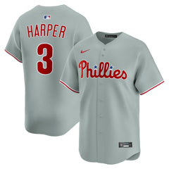 Bryce Harper Philadelphia Phillies Nike Road Limited Player Jersey | MLB Near me