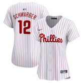 Kyle Schwarber Philadelphia Phillies Women's Home Limited Player Jersey - White