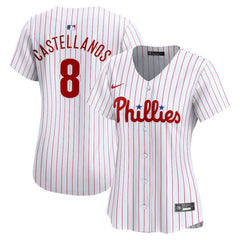 Nick Castellanos Philadelphia Phillies Nike Women's Home Limited Player Jersey | MLB New