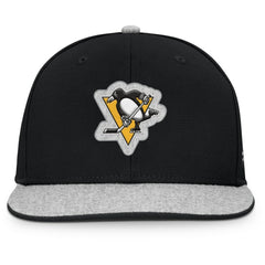 Pittsburgh Penguins Fanatics Fundamentals Loden Snapback Hat For Sale