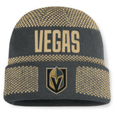 Vegas Golden Knights Fanatics Fundamentals Shelter Cuffed Knit Hat Online