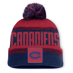 Montreal Canadiens Fanatics Fundamentals Thrive Cuffed Knit Hat with Pom Online