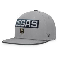 Vegas Golden Knights Fanatics Fundamentals Duo Split Logo Snapback Hat Outlet