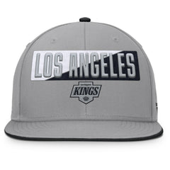 Los Angeles Kings Fanatics Fundamentals Duo Split Logo Snapback Hat Discount