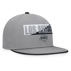 Los Angeles Kings Fanatics Fundamentals Duo Split Logo Snapback Hat Discount