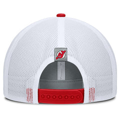 New Jersey Devils Fanatics Fundamental Adapt Trucker Adjustable Hat For Sale
