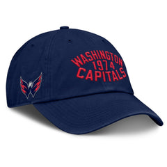 Washington Capitals Fanatics Fundamentals Archer Adjustable Hat Outlet