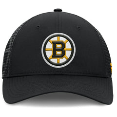 Boston Bruins Fanatics Authentic Pro Home Ice Trucker Adjustable Hat On Sale