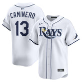 Junior Caminero Tampa Bay Rays Nike Home Limited Jersey | MLB For sale