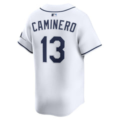 Junior Caminero Tampa Bay Rays Nike Home Limited Jersey | MLB For sale