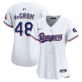 Jacob deGrom Texas Rangers Nike Women's Home Limited Player Jersey | MLB Discount