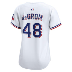 Jacob deGrom Texas Rangers Nike Women's Home Limited Player Jersey | MLB Discount