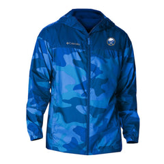 Buffalo Sabres Columbia Camo Flash Challenger Omni-Shade Full-Zip Hoodie Windbreaker On Sale