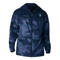 Seattle Kraken Columbia Camo Flash Challenger Omni-Shade Full-Zip Hoodie Windbreaker Discount