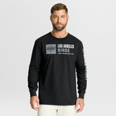 Los Angeles Kings Fanatics Goal Crease Legacy Long Sleeve T-Shirt Sale