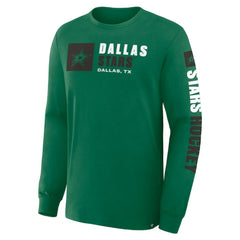 Dallas Stars Fanatics Goal Crease Legacy Long Sleeve T-Shirt Online