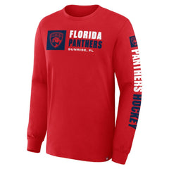 Florida Panthers Fanatics Goal Crease Legacy Long Sleeve T-Shirt Discount