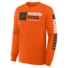 Philadelphia Flyers Fanatics Goal Crease Legacy Long Sleeve T-Shirt Online
