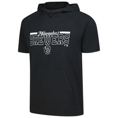 Milwaukee Brewers Levelwear Phase Vanguard Hoodie T-Shirt | MLB Shop