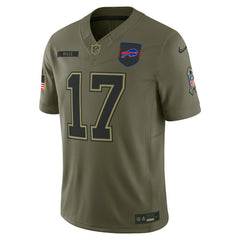 Buffalo Bills Nike Josh Allen 2025 Salute to Service Limited Jersey