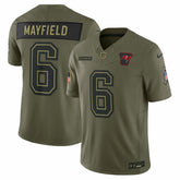 Tampa Bay Buccaneers Nike Baker Mayfield 2025 Salute to Service Limited Jersey