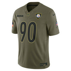 Pittsburgh Steelers Nike T.J. Watt 2025 Salute to Service Limited Jersey