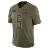 Washington Commanders Nike Jayden Daniels 2025 Salute to Service Limited Jersey