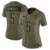 Washington Commanders Nike Jayden Daniels Women's 2025 Salute to Service Limited Jersey