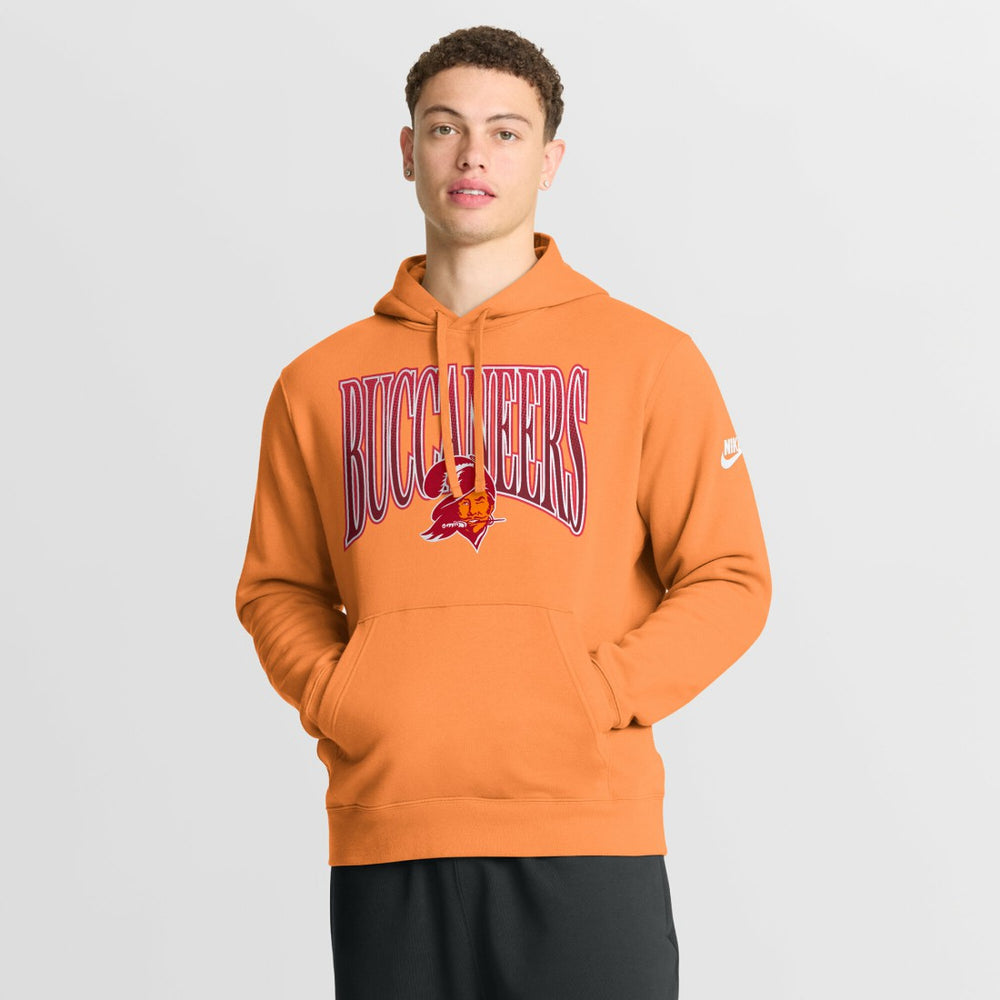 Tampa Bay Buccaneers Nike Full Blitz Club Fleece Pullover Hoodie