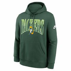 Green Bay Packers Nike Full Blitz Club Fleece Pullover Hoodie