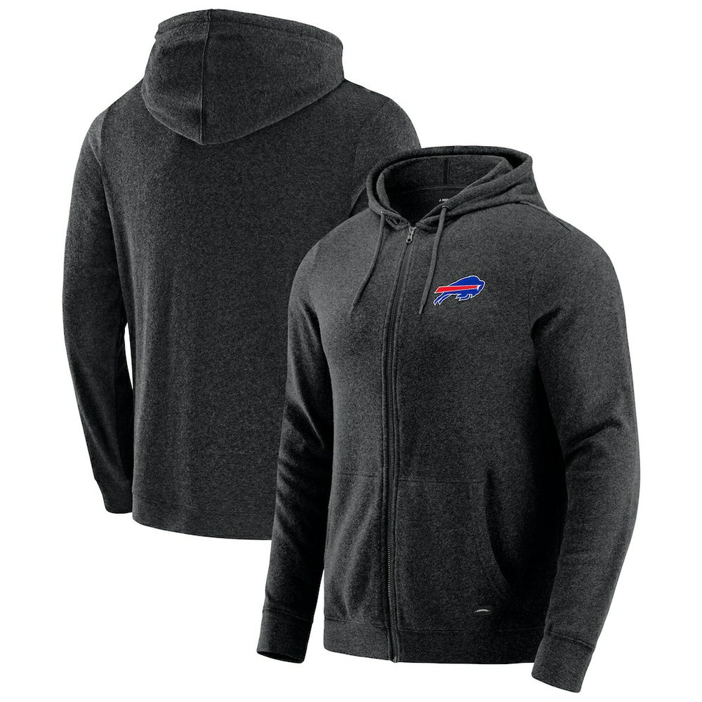 Buffalo Bills J. Palmer Players Lounge Tri-Blend Full-Zip Hoodie