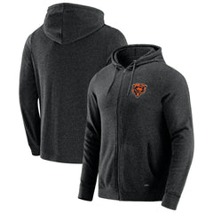 Chicago Bears J. Palmer Players Lounge Tri-Blend Full-Zip Hoodie