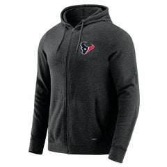 Houston Texans J. Palmer Players Lounge Tri-Blend Full-Zip Hoodie