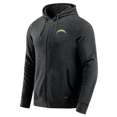 Los Angeles Chargers J. Palmer Players Lounge Tri-Blend Full-Zip Hoodie