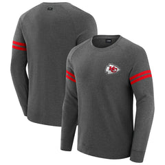 Kansas City Chiefs J. Palmer Players Lounge Raglan Tri-Blend Sweatshirt