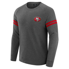 San Francisco 49ers J. Palmer Players Lounge Raglan Tri-Blend Sweatshirt