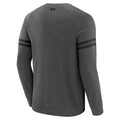 Pittsburgh Steelers J. Palmer Players Lounge Raglan Tri-Blend Sweatshirt