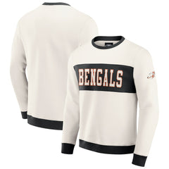 Cincinnati Bengals Fanatics Darius Rucker Collection Colorblock Pullover Sweatshirt