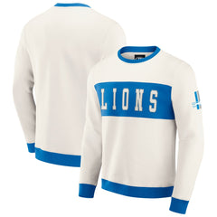 Detroit Lions Fanatics Darius Rucker Collection Colorblock Pullover Sweatshirt