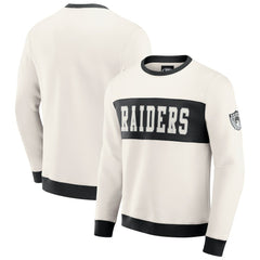 Las Vegas Raiders Fanatics Darius Rucker Collection Colorblock Pullover Sweatshirt