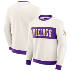 Minnesota Vikings Fanatics Darius Rucker Collection Colorblock Pullover Sweatshirt