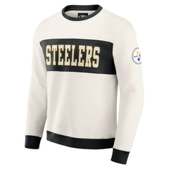 Pittsburgh Steelers Fanatics Darius Rucker Collection Colorblock Pullover Sweatshirt