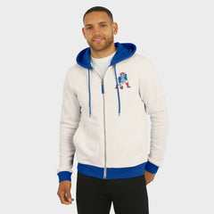 New England Patriots Fanatics Darius Rucker Collection Distressed Graphics Full-Zip Hoodie