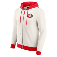 San Francisco 49ers Fanatics Darius Rucker Collection Distressed Graphics Full-Zip Hoodie