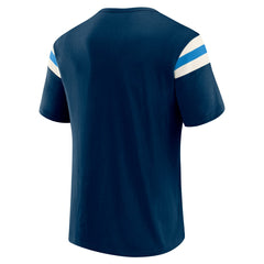 Tennessee Titans Fanatics Darius Rucker Collection Football Stripe Sleeve T-Shirt