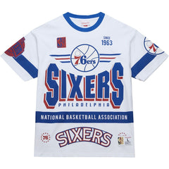 Philadelphia 76ers Unisex Hardwood Classics Vintage Team Origins Premium T-Shirt On Sale