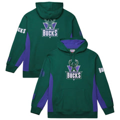 Milwaukee Bucks Hardwood Classics Team Origins Fleece Pullover Hoodie Outlet