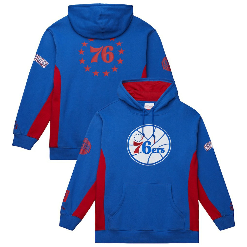 Philadelphia 76ers Hardwood Classics Team Origins Fleece Pullover Hoodie Online